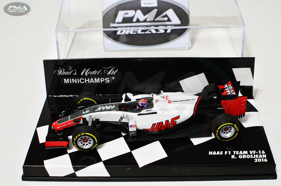 ROMAIN GROSJEAN 2016 HAAS VF-16 1:43